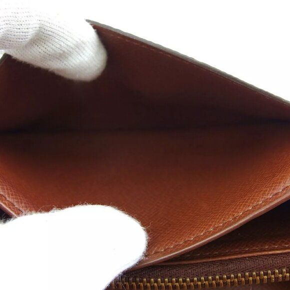 Louis Vuitton Two-folded wallet monogram beige monogram - Picture 12 of 16